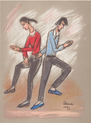 Dancing Parisian Existentialists